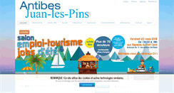 Desktop Screenshot of antibes-juanlespins.com